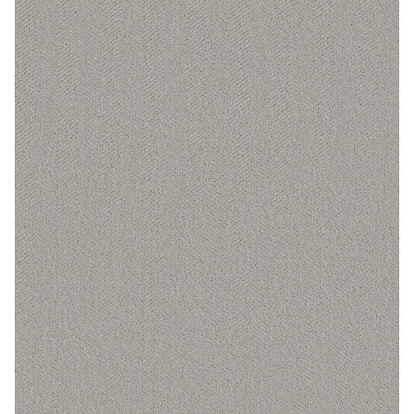 Lifeproof Calliope - Color Water Color - 33 oz SD Polyester Pattern Gray Installed Carpet