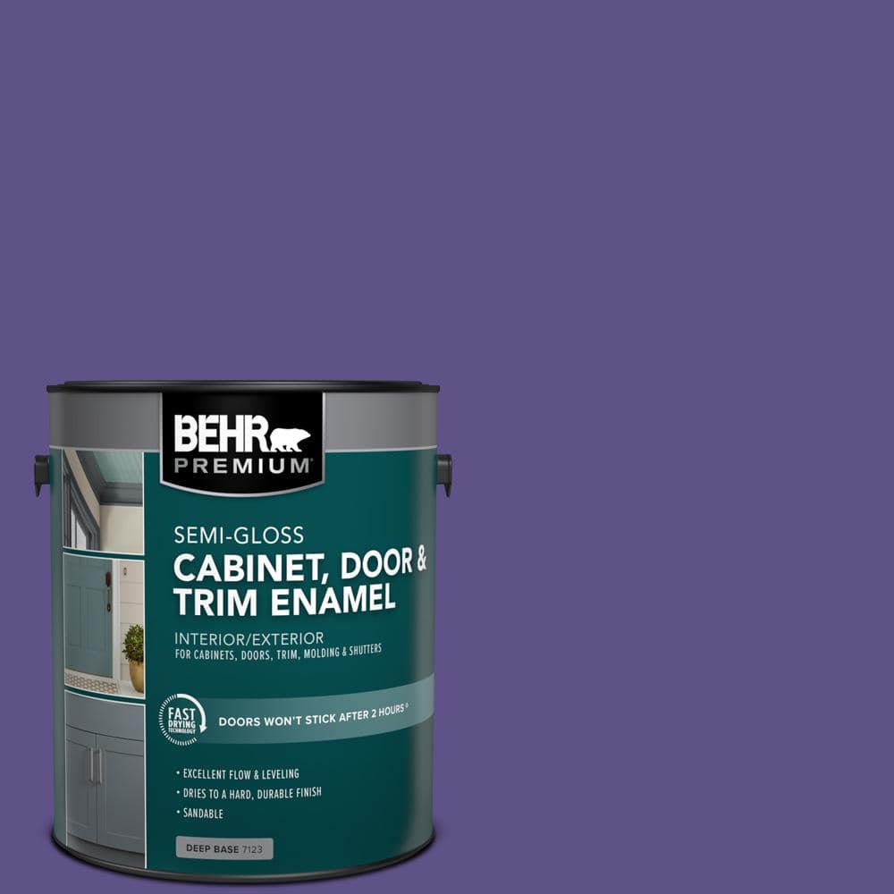 1 gal. #P560-7 Kings Court Semi-Gloss Enamel Interior/Exterior Cabinet, Door & Trim Paint price history on PriceWatchPro