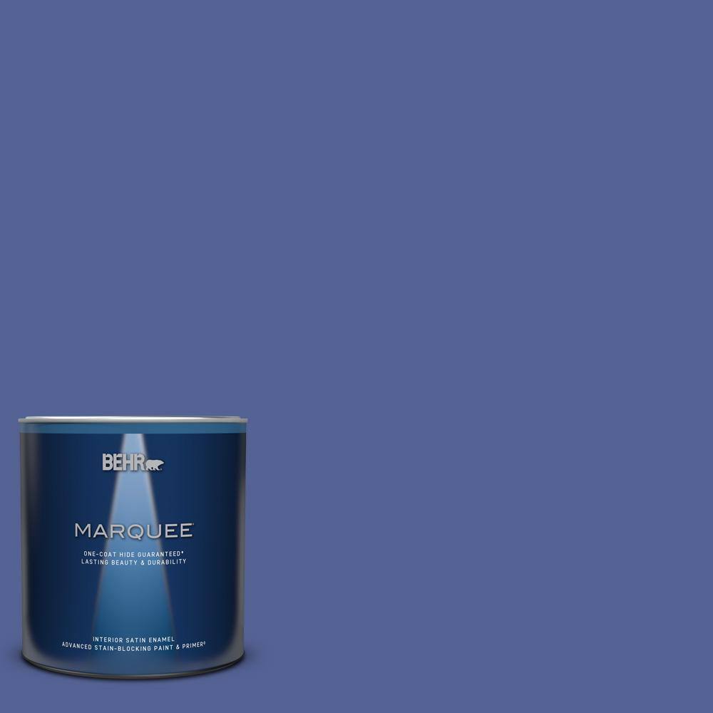 1 qt. #610B-7 Breathtaking Satin Enamel Interior Paint & Primer