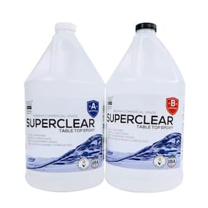SuperClear 2 Gal. Table Top Epoxy Resin and Activator