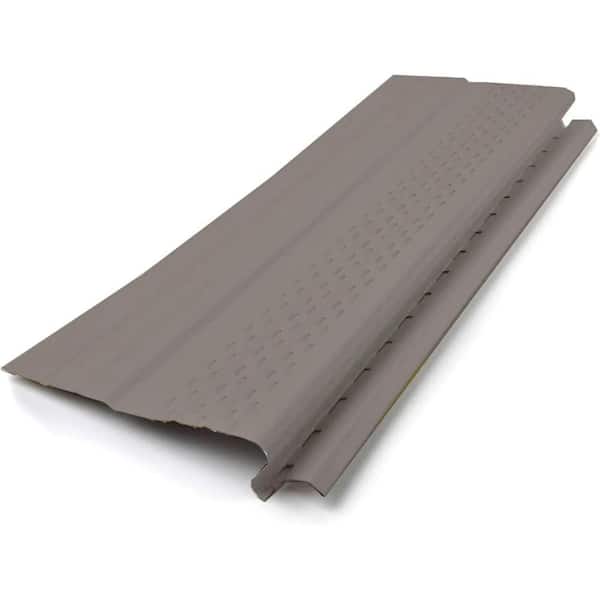 Pro [8.5 in. x 1 ft.] Gutter Guard for K-Style, Half Round and Box Gutters, Under Shingle, Aluminum Frame, Terratone