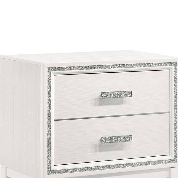 Henton 2 - Drawer Nightstand Canora Grey Color: White