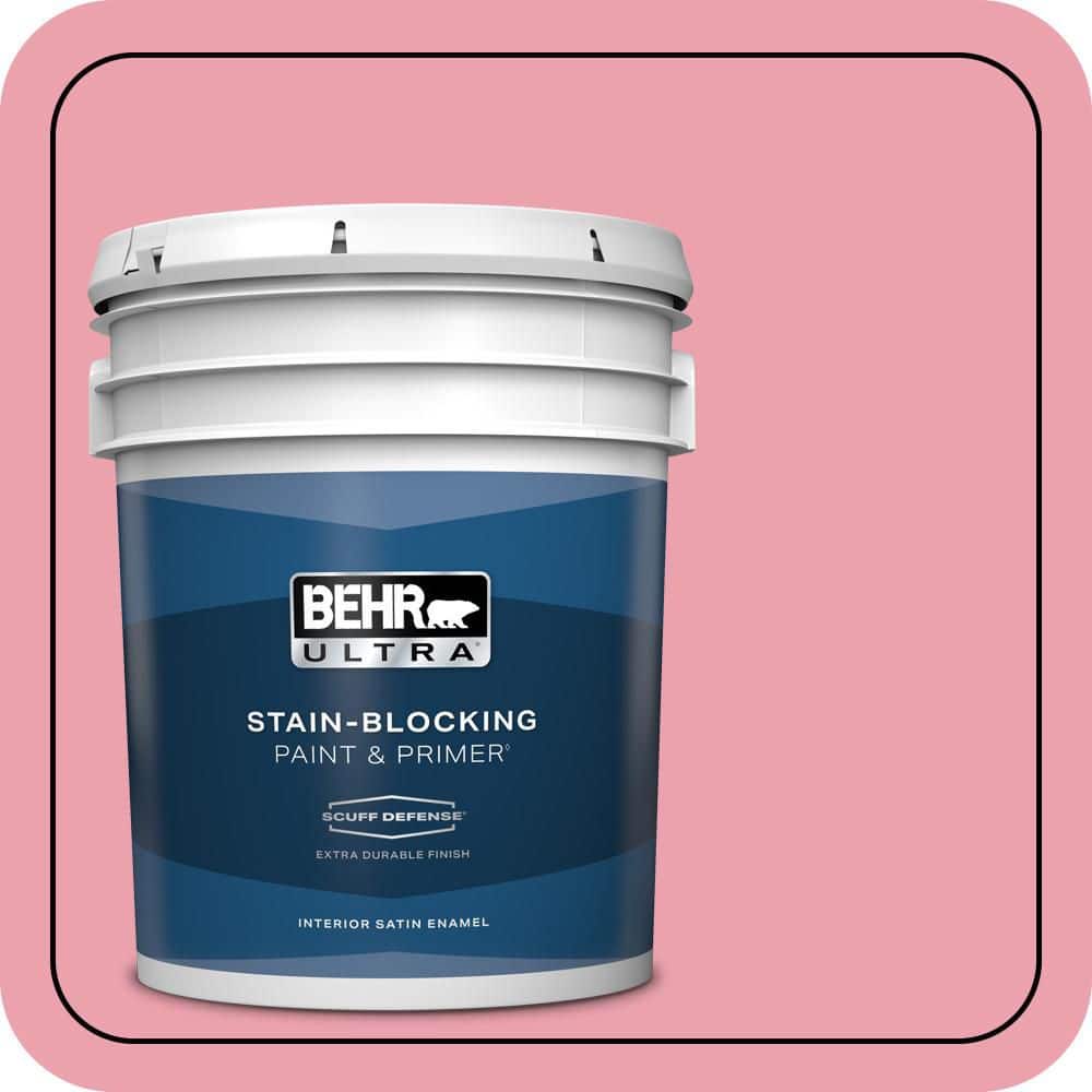 5 gal. #P150-3 Pinque Extra Durable Satin Enamel Interior Paint & Primer price history on PriceWatchPro