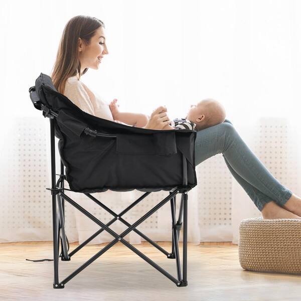 トヨトミ　Pole Low Chair BOZTIY Detachable Short Pile Pad Teslin Chair Folding