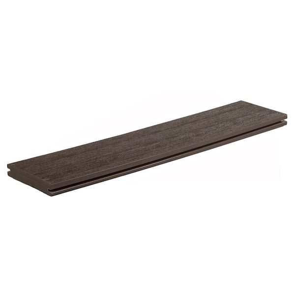 TimberTech Advanced PVC Vintage 5/4 in.x8 in.x16 ft. Wide Square