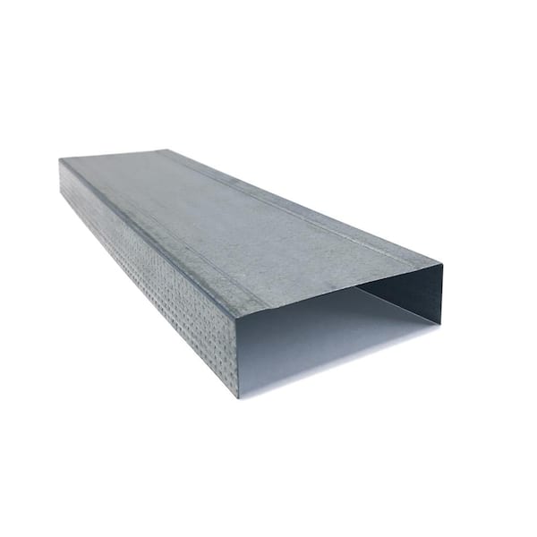 CEMCO 25EQ 15MIL Viper Track Metal Wall Framing Studs 1 5/8 in. x 1 1/4 in. x 10 ft.