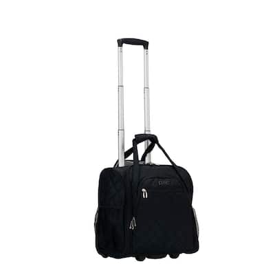 VERAGE 29 in. Black Toledo Softside Expandable Suitcase with Spinner Wheels  Lightweight Luggage with Flashlight GM21002W-29-Black - The Home Depot