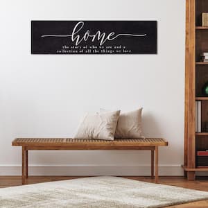 Stratton Home Decor Modern Farmhouse Home Quote Wooden Decorative ...