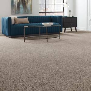 Collinger II - Cloudswept - Gray 53 oz. Triexta Texture Installed Carpet