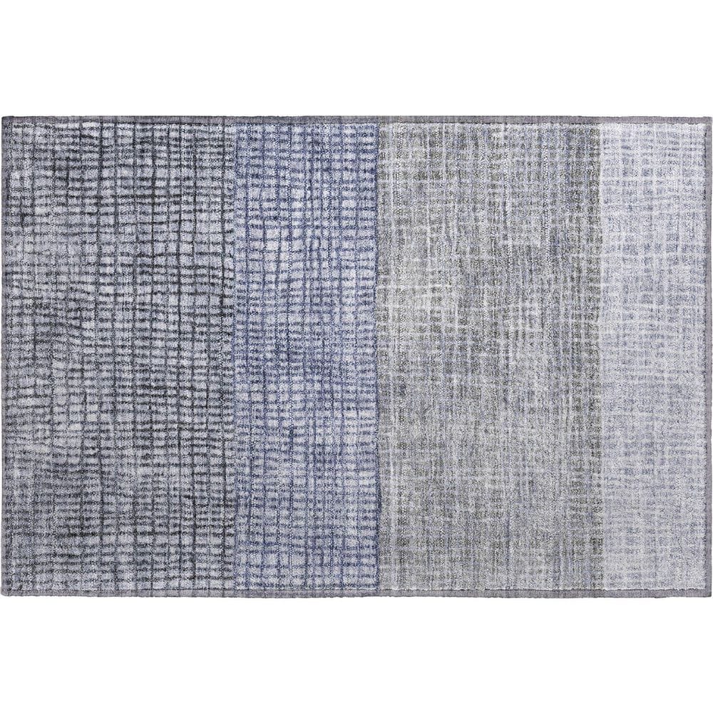 Mayfield Premium Machine Washable Abstract AMF1831 Denim 2 ft. x 3 ft. Area Rug price history on PriceWatchPro