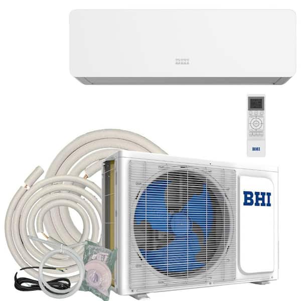 12,000 BTU 115-Volt, 19 SEER2, 600 sq. ft. Ductless Mini Split Air Conditioner with Heat Pump, 13 ft. lineset