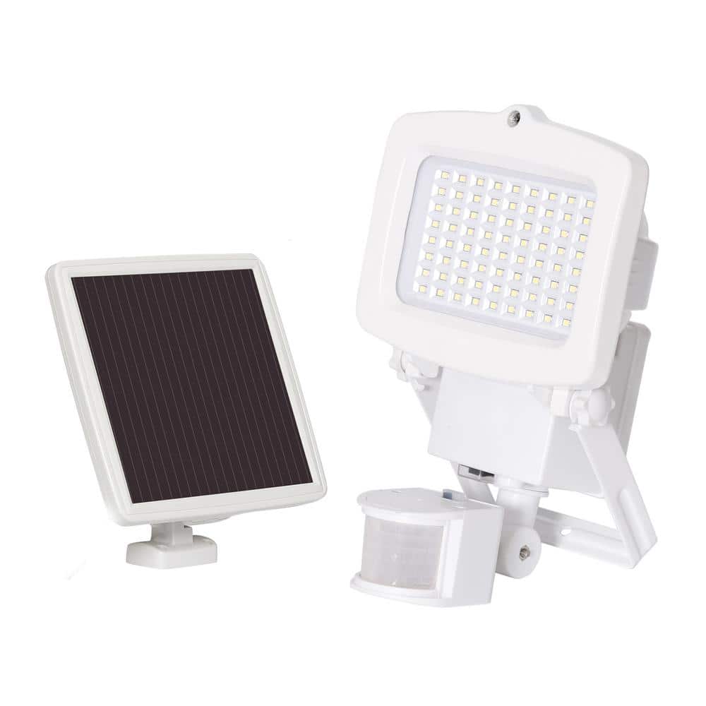 Westinghouse Solar 1500 Lumens White Motion Activated Outdoor Integrated LED  Flood Light Q75AD1424-06 - The Home Depot