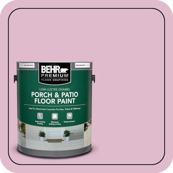 BEHR PREMIUM 1 gal. #M130-3 Wild Geranium Low-Lustre Enamel Interior ...