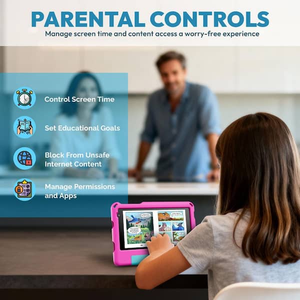 CONTIXO 7 in. A7 Educational Kids Tablet with Epic and Lingokids