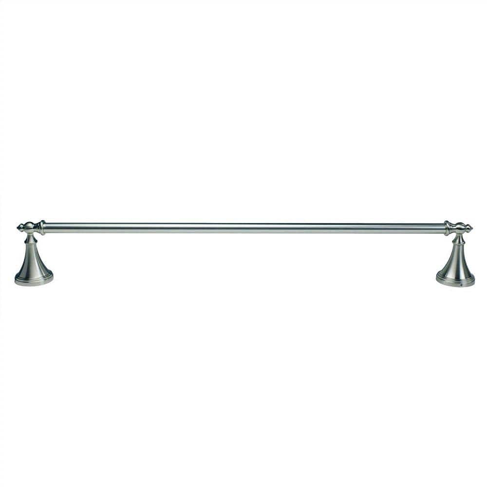 ARISTA Annchester 24 in. Towel Bar in Satin Nickel