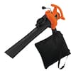 Black and Decker Blower/Vacuum Replacement 2 Pack Leaf Bag # 90560020-2PK 