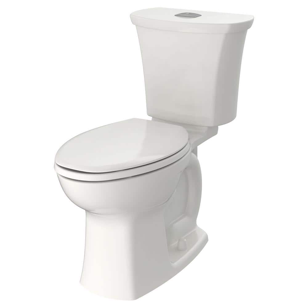 Edgemere White Dual Flush Elongated Two-Piece Toilet