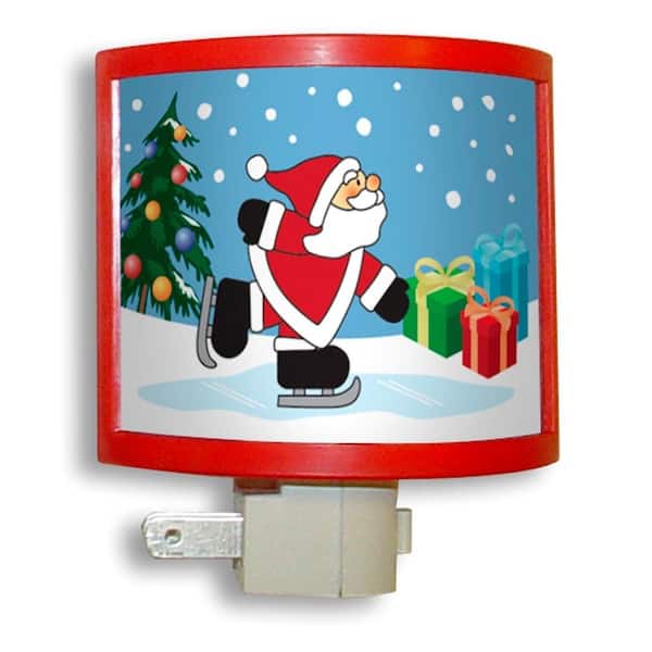 AMERELLE Manual Night Light with Santa Picture Frame
