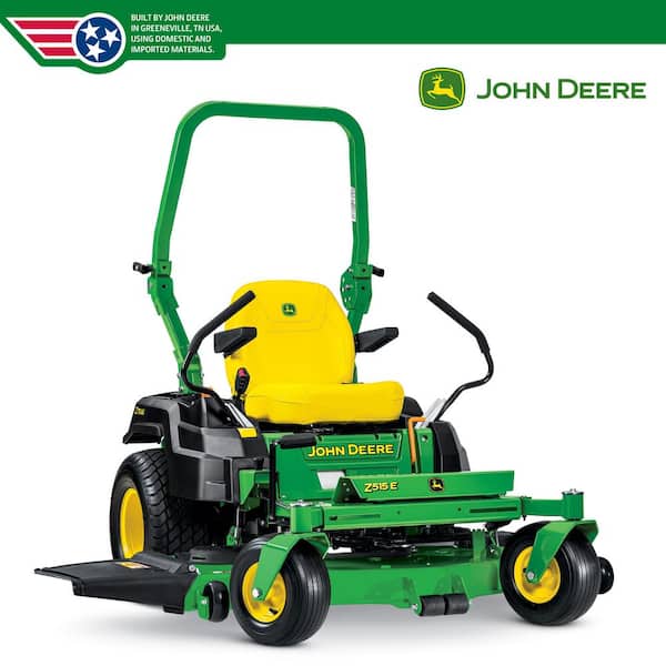 John Deere Z515E 60 in. 24 HP V-Twin ELS Gas Dual Hydrostatic Zero Turn Riding Lawn Mower