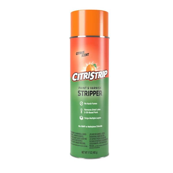 Citristrip 17 Oz Paint And Varnish Stripper Aerosol Ecsg807 The Home Depot