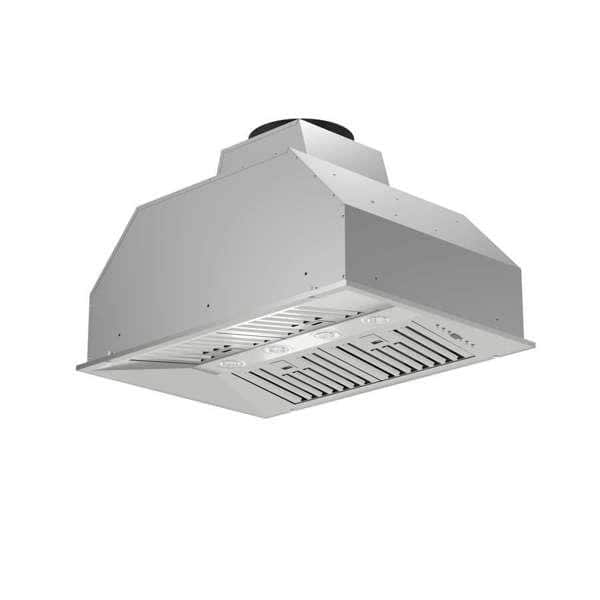 Altilia 36-Inch Stainless Steel Insert Range Hood with Halogen Lights