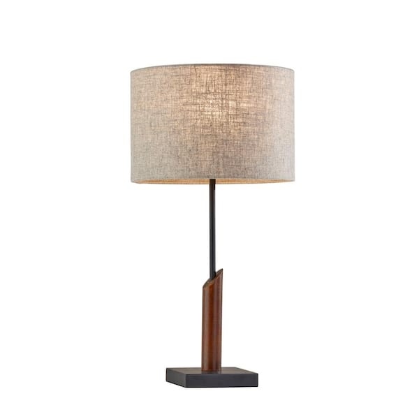 Adesso Ethan 22.5 in. Black Table Lamp