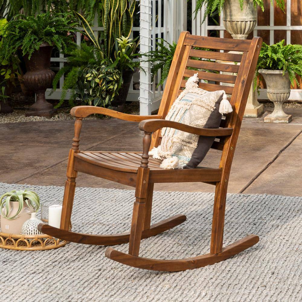 sam's club teak rocking chair