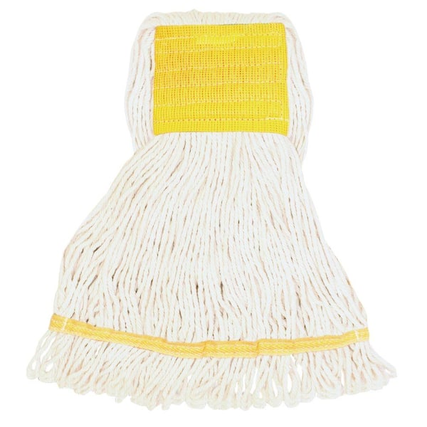 Genuine Joe Wide Band Small Rayon Cotton Mop Head