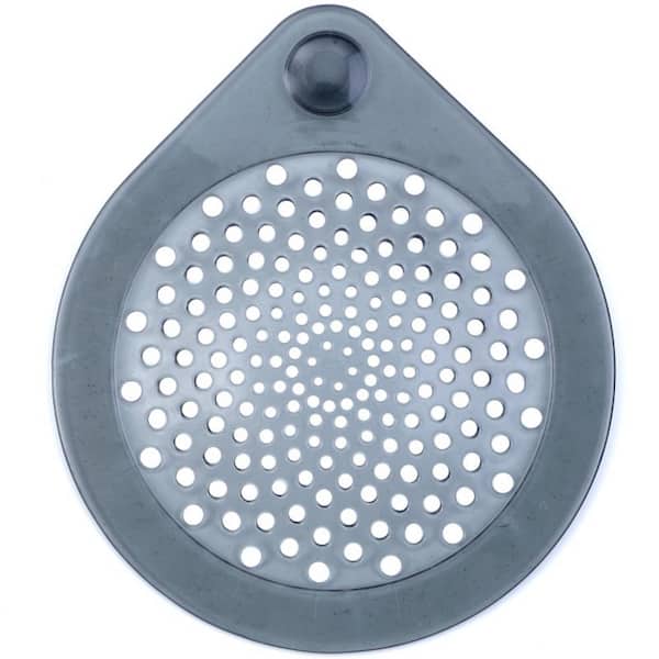 SlipX Solutions Water Drop Hair Catcher in Gray