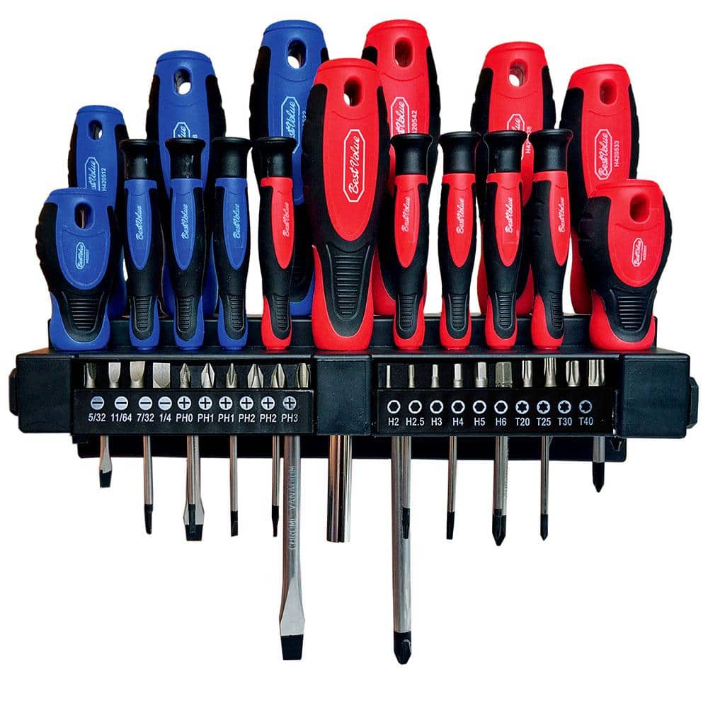 Best Value Screwdriver Set (38Piece) H420556 The Home Depot
