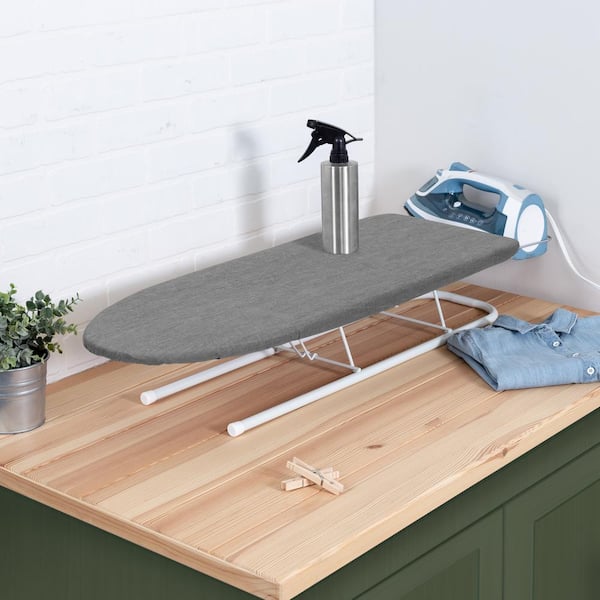 Honey Can Do Tabletop Ironing Board, Gray