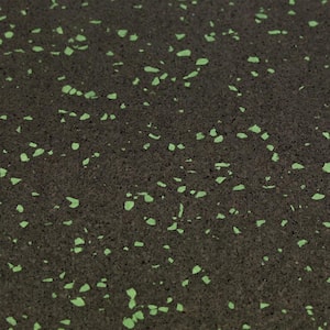 Elephant Bark Green Dot 3/16 in. T x 48 in. W x 300 in. L Rubber Flooring (100 sq. ft.)