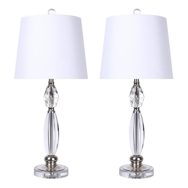 grandview gallery crystal table lamp