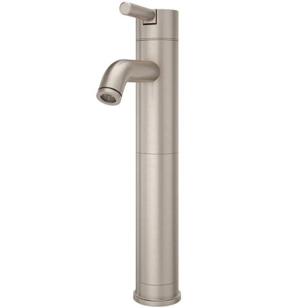 Pfister Contempra Single-Handle Single-Hole Vessel Bathroom Faucet in Brushed Nickel