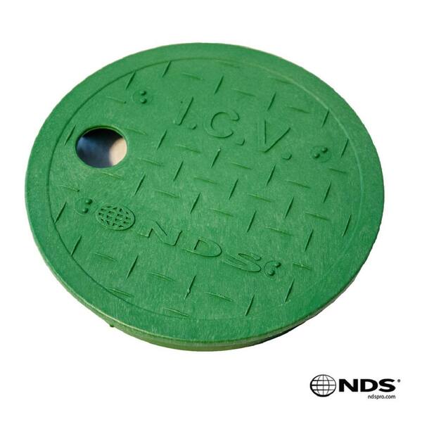 Nds 6 In Round Valve Box Overlapping Icv Cover 107c The Home Depot