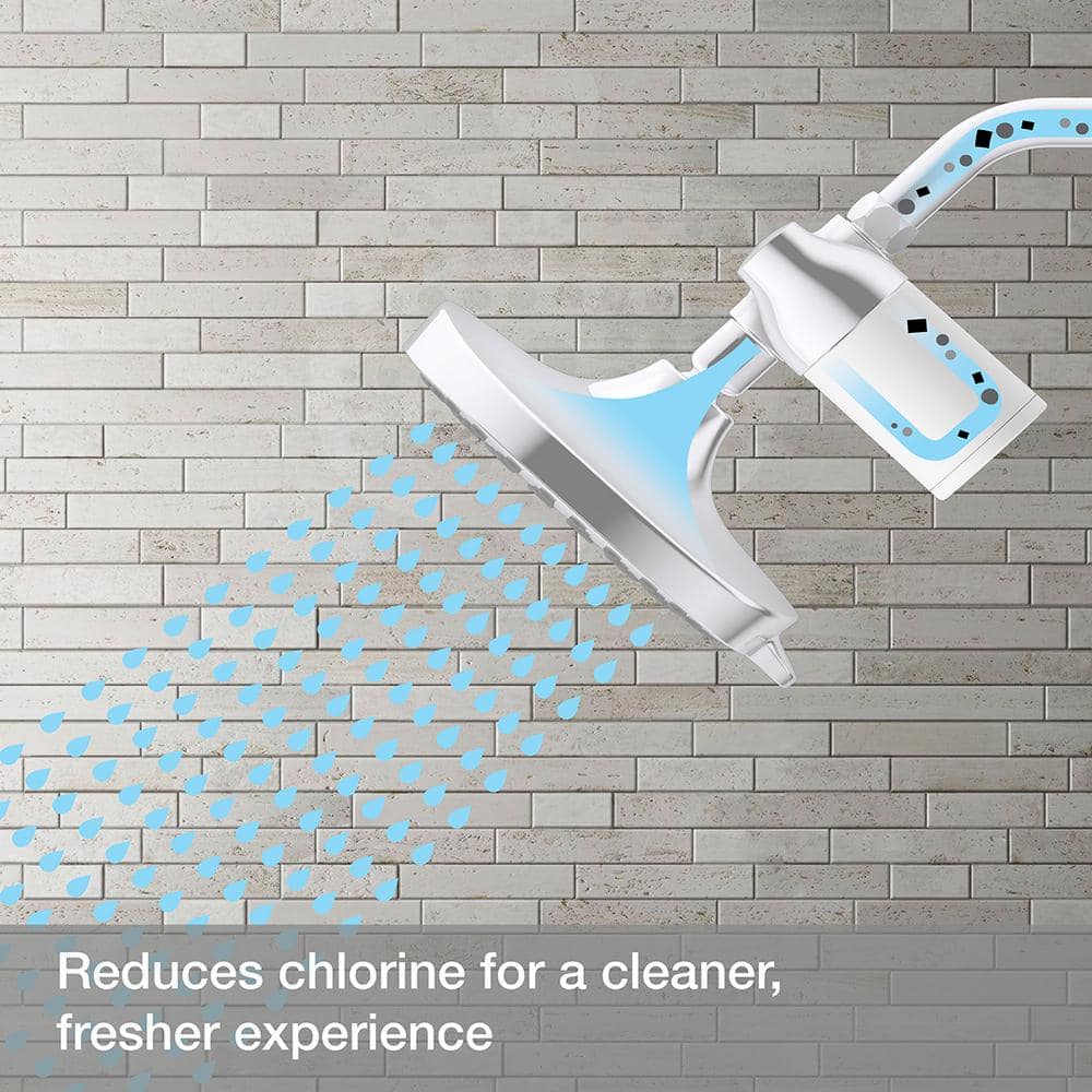 Aquifer Shower Water Filtration System in Polished Chrome