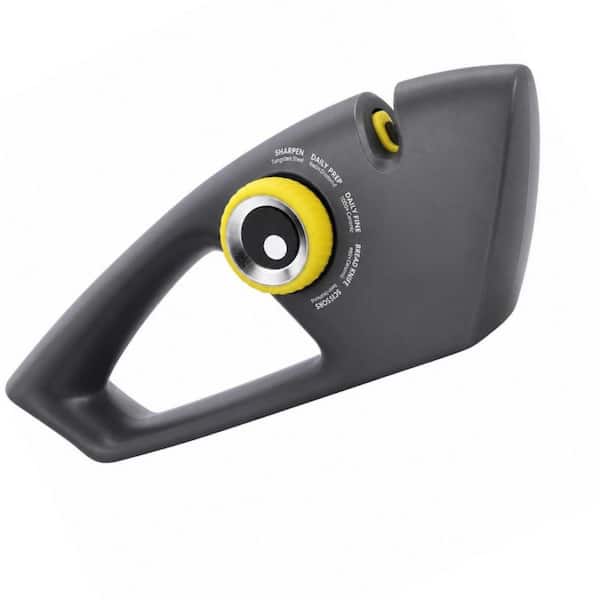 5 in 1 Handheld Manual Ceramic Knife Sharpener with 5-Stage Adjustable for Kitchen Knives