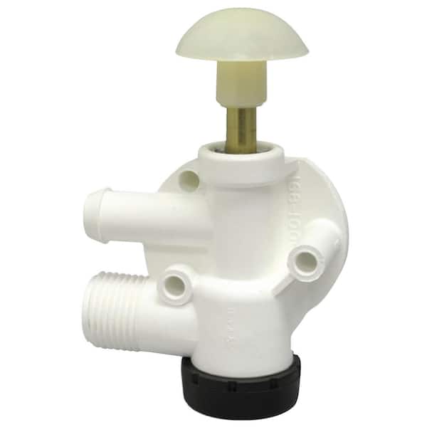 Dometic Water Valve Kit for SeaLand, Traveler and VacuFlush Foot-Pedal Toilets