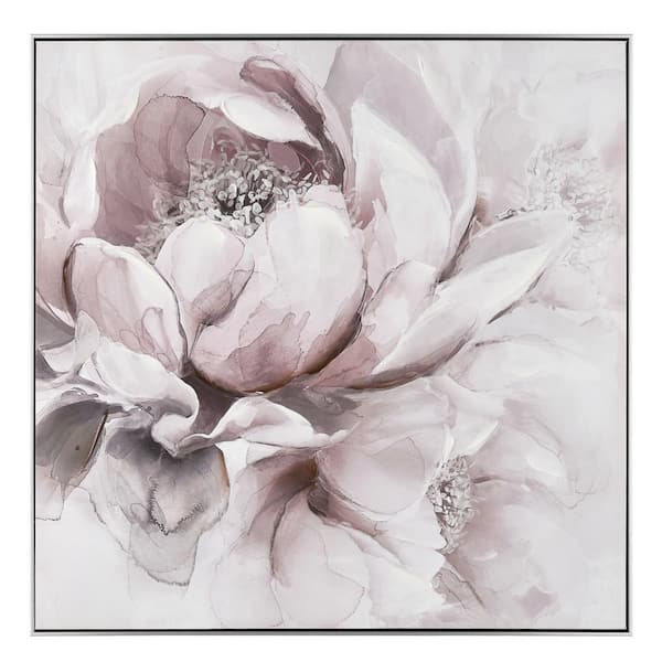 Titan Lighting Petal Study Wall Art 39.5 in. x 39.5 in.