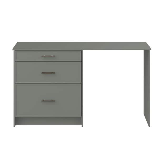 Fairview 61.5 in. W x 34.5 in. H x 24 in. D Moss Green Simple Desk Base Bundle