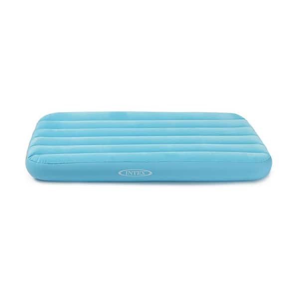 Twin Cozy Kidz Bright and Fun-Colored Inflatable Air Mattress with Carry Bag