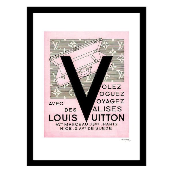 VENICE BEACH Collections Vintage Fashion Travel Style by Fairchild Paris 1-Piece Framed Graphic Print Abstract Poster Art Print 18 in. x 14 in.