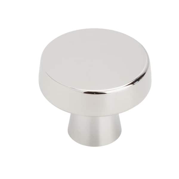 Amerock Blackrock 1-5/16 in. (33mm) Modern Polished Chrome Round Cabinet Knob