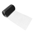 3 ft. x 50 ft. 16-Gauge Black PVC Coated Welded Wire Fence with 1 in. x 1 in. Mesh