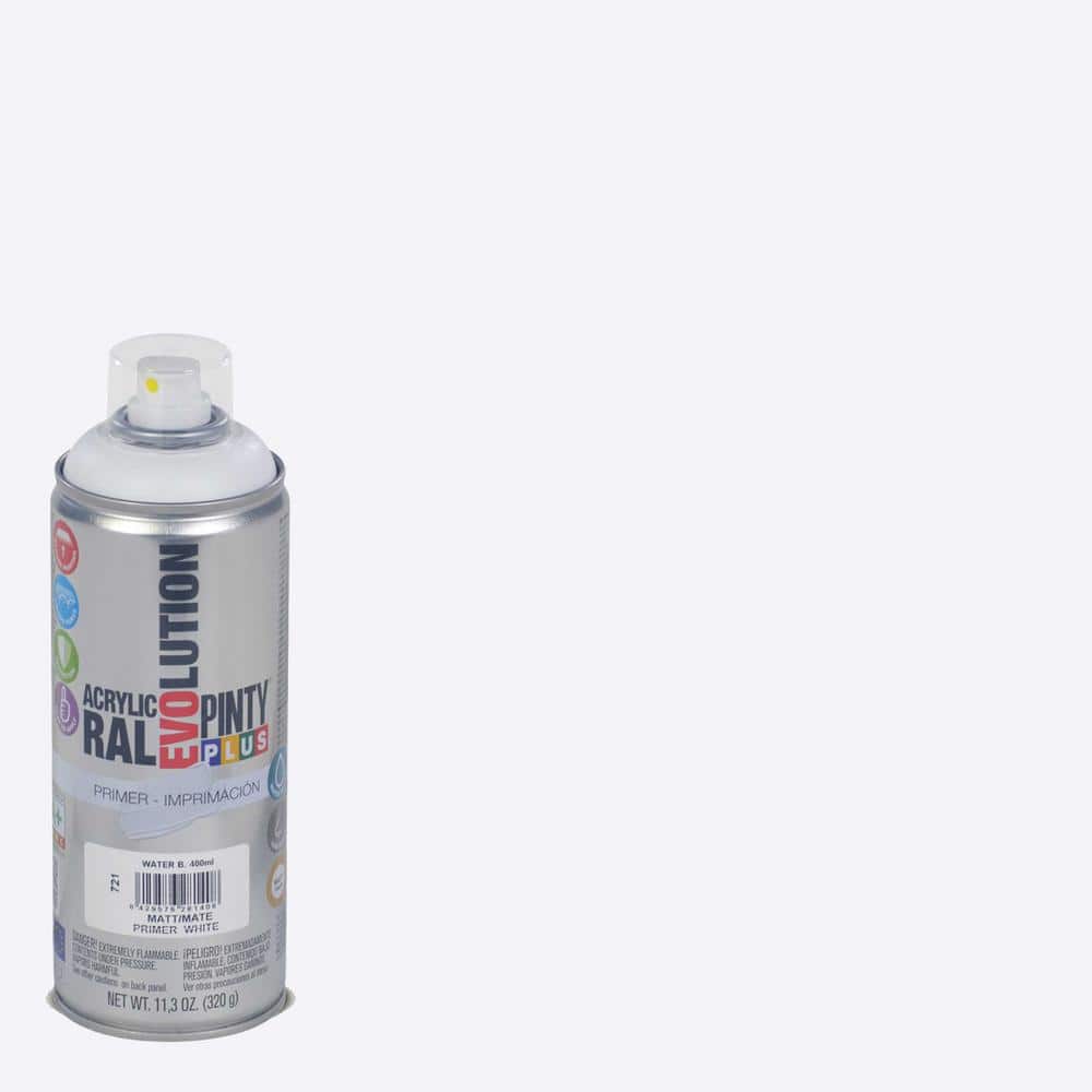 Pintyplus Evolution Water-Based 520cc Primer White LW101 Spray Paint White