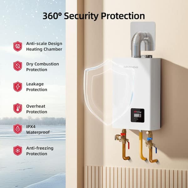 Gas Average Lifespan Of A Tankless Water Heater MIZUDO Comfortech