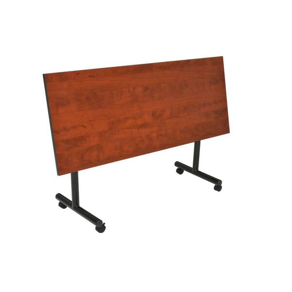 Regency Cherry/Maple Rectangle Craft Table Top (1-in x 48-in x 24-in) in  the Table Tops department at