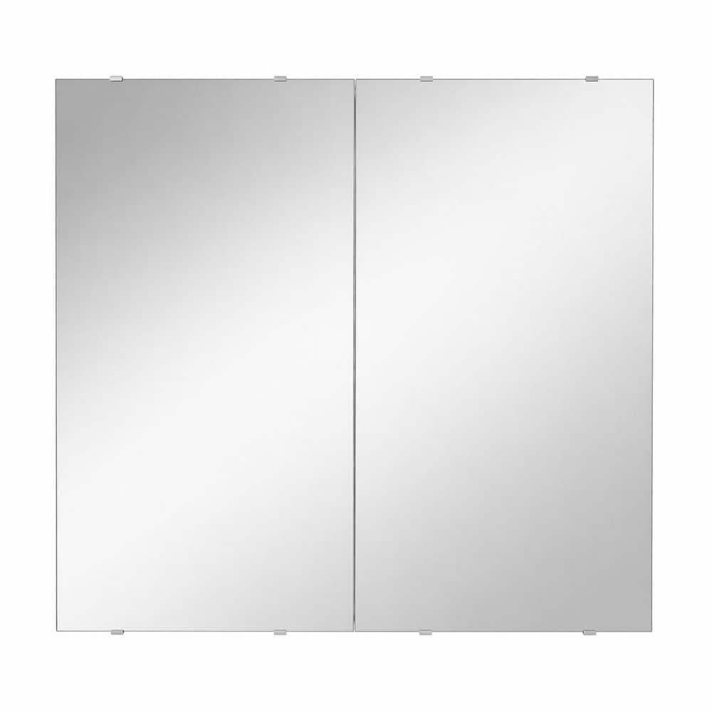 23.6 in. W x 47.2 in. H Frameless Full Length Gym Wall Mirror Set of 2 Shatter-Resistant Workout Mirror price history on PriceWatchPro