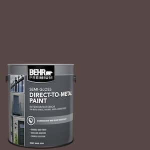 1 gal. #HDC-CL-14 Pinecone Path Semi-Gloss Direct to Metal Interior/Exterior Paint