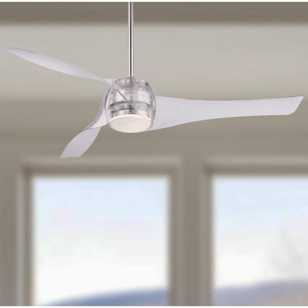 MINKA-AIRE Artemis 58 in. Integrated LED Indoor Translucent
